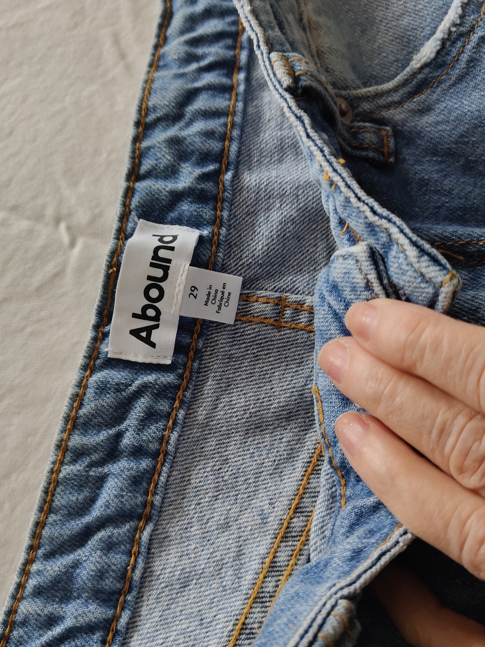 Abound Light Wash Denim Jeans - Blue